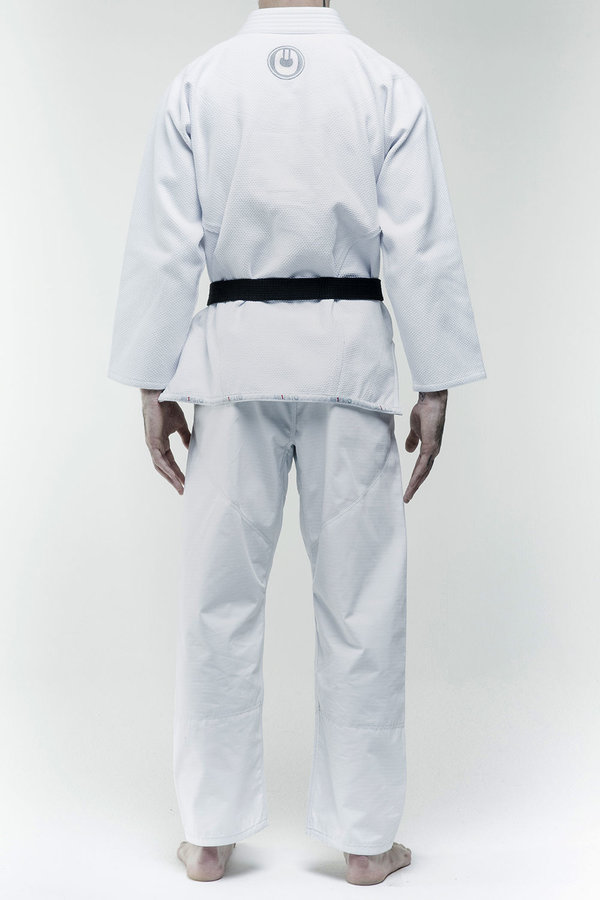 Bílé kimono na jiu-jitsu Grips