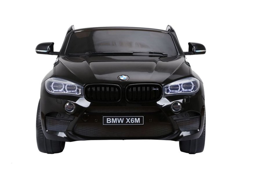 Černé dětské elektrické autíčko BMW X6 M, Beneo