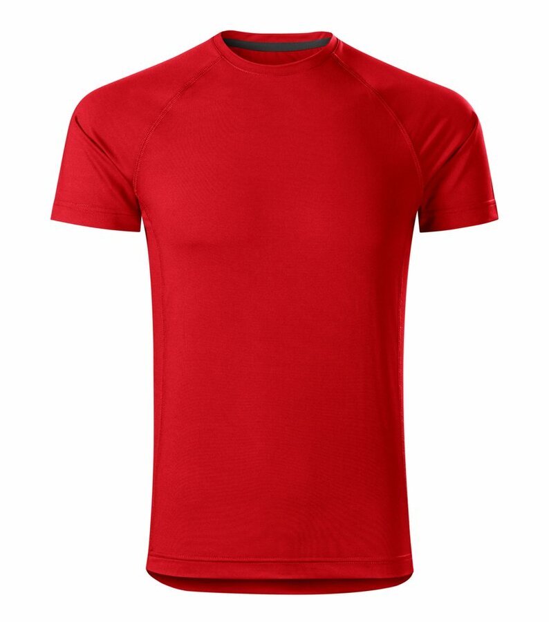 Červené pánské tričko s krátkým rukávem Adler - velikost S