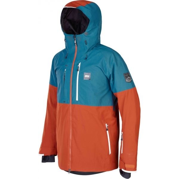 Oranžová pánská lyžařská bunda Picture - velikost XXL