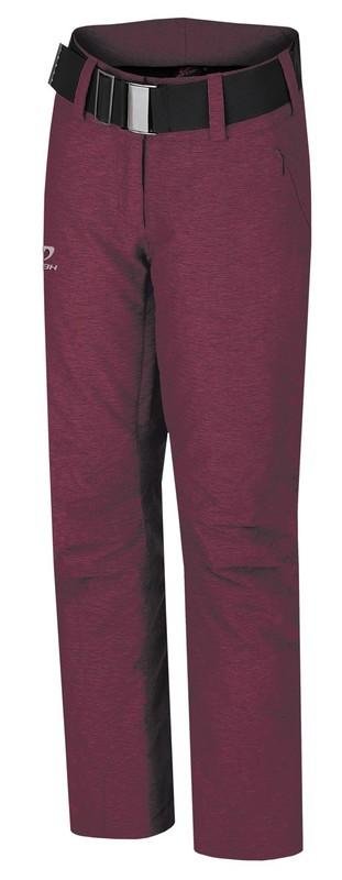 Červené dámské lyžařské kalhoty Hannah - velikost 34
