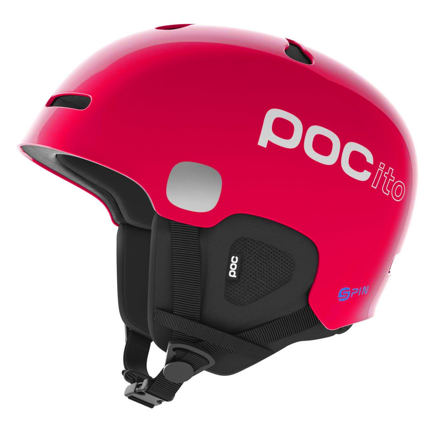 Růžová dětská lyžařská helma POC
