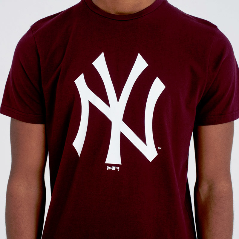 Červené pánské tričko s krátkým rukávem &amp;quot;New York Yankees&amp;quot;, New Era - velikost L