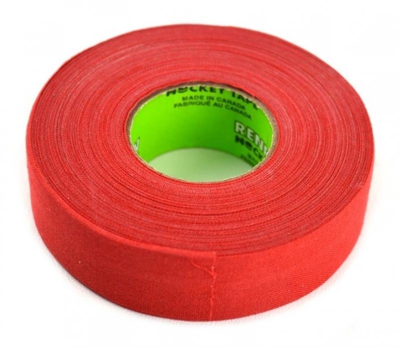 Červená hokejová páska na hůl Renfrew - délka 25 m
