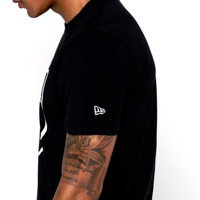 Černé pánské tričko s krátkým rukávem &amp;quot;Oakland Raiders&amp;quot;, New Era - velikost M