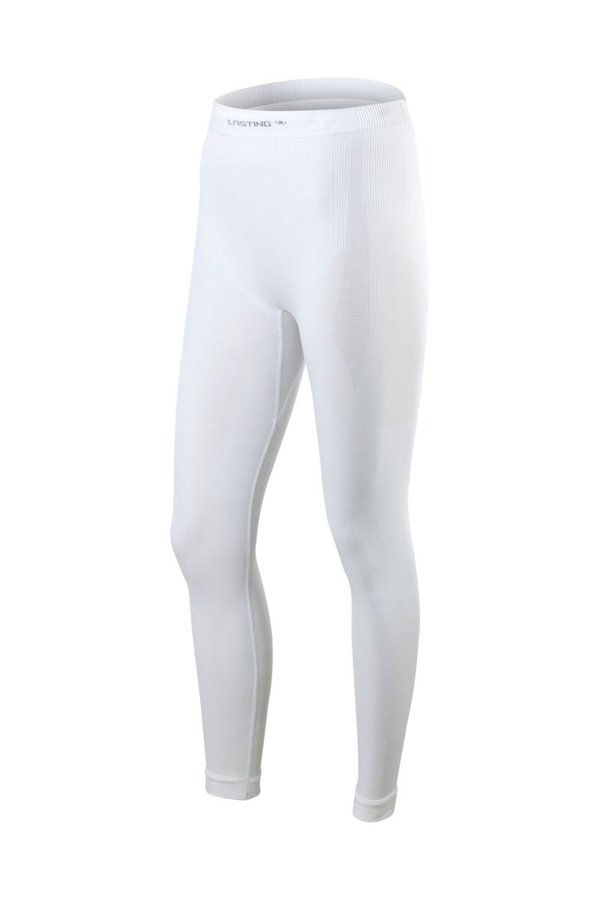 Bílé dámské funkční kalhoty Lasting - velikost S-M