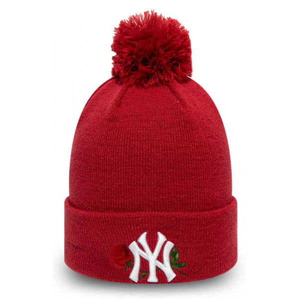 Červená zimní čepice New Era