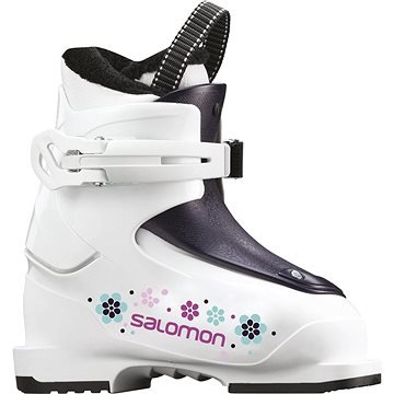 Bílé dětské lyžařské boty Salomon - velikost vnitřní stélky 15 cm