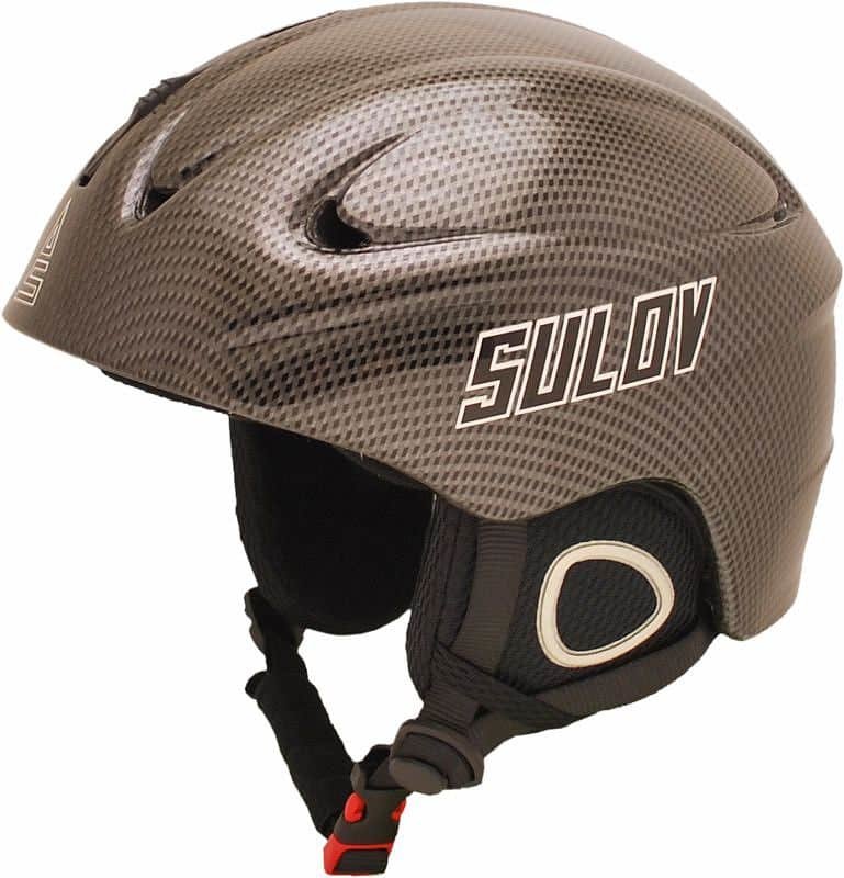 Šedá lyžařská helma Sulov - velikost XS