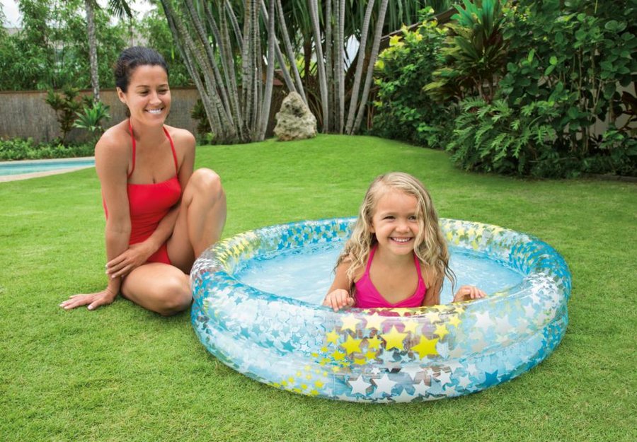 Dětský nafukovací nadzemní kruhový bazén Sedco - průměr 122 cm a výška 25 cm