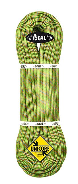 Zelené horolezecké lano Static, Beal - průměr 10,2 mm