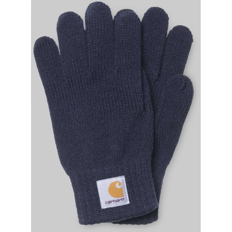 Modré zimní rukavice Carhartt WIP - velikost L-XL