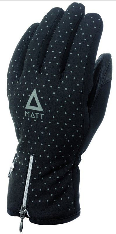 Černé dámské lyžařské rukavice Matt - velikost S