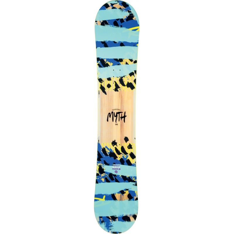 Žlutý snowboard bez vázání Rossignol - délka 149 cm