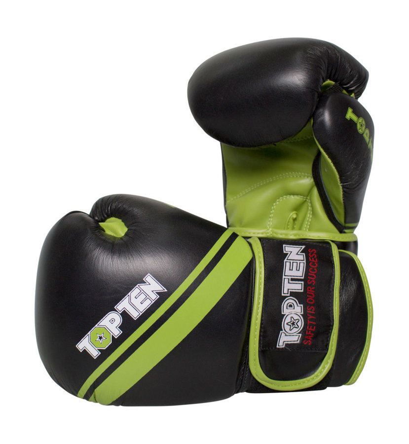 Černé boxerské rukavice Top Ten - velikost 10 oz