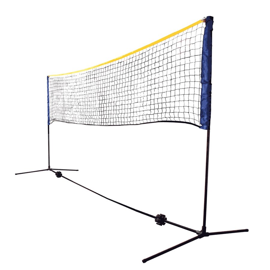 Černá rekreační síť na badminton Talbot Torro - délka 300 cm