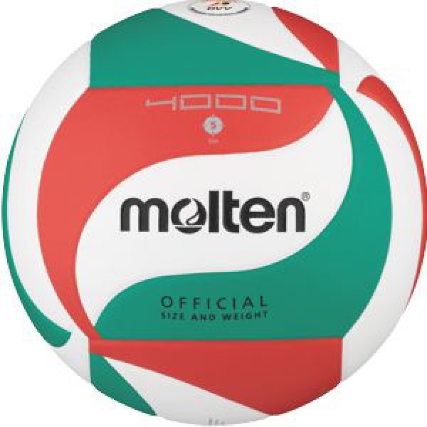 Různobarevný volejbalový míč V5M4000, Molten - velikost 5