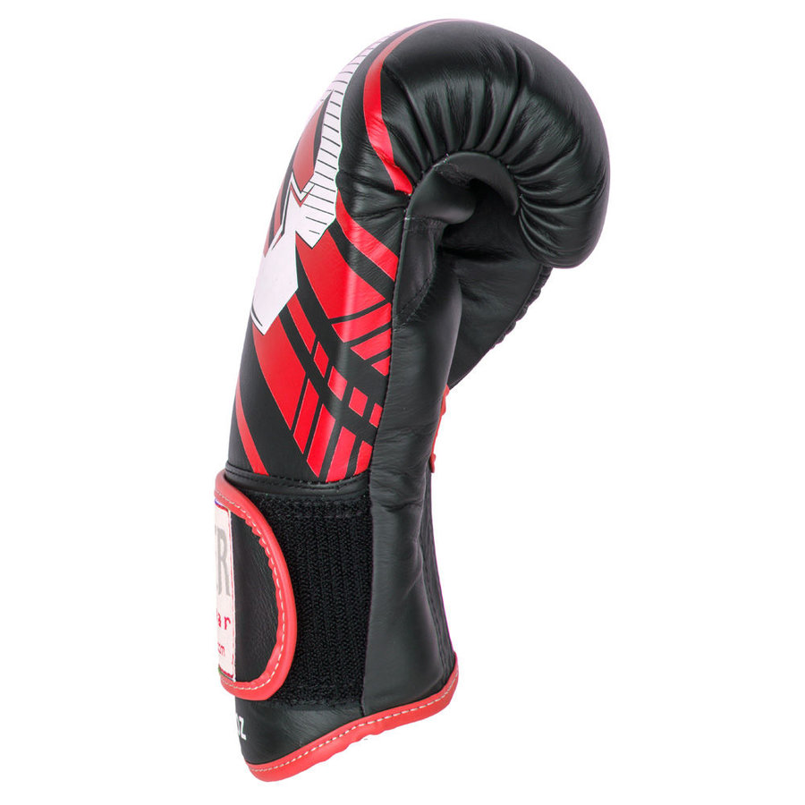 Černo-červené boxerské rukavice Booster - velikost 16 oz