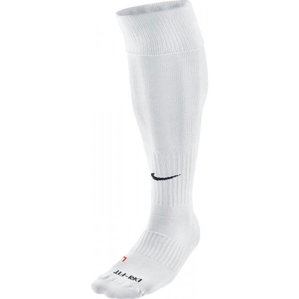 Bílé pánské fotbalové štulpny Nike - velikost XL
