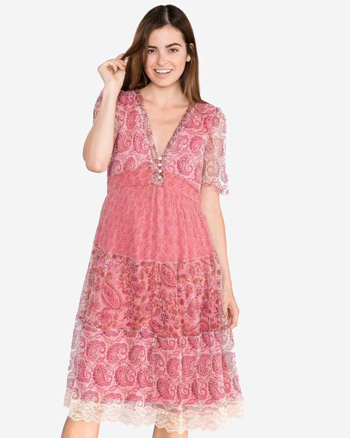 Růžové dámské šaty Twinset - velikost S