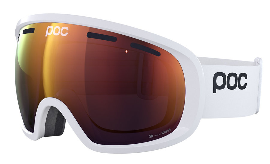 Bílé dámské lyžařské brýle POC