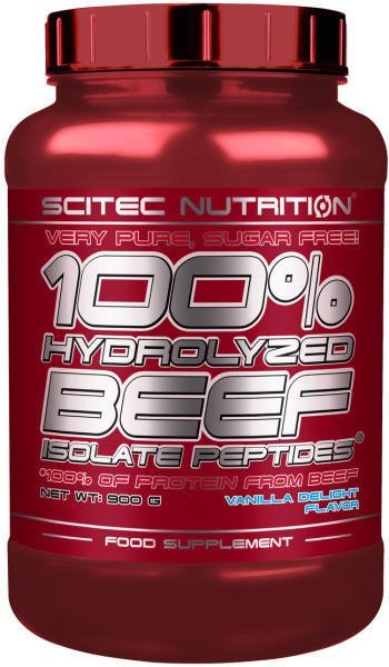 Protein - 100% Hydrolyzed Beef Peptides - Scitec Nutrition Vanilka 1800g