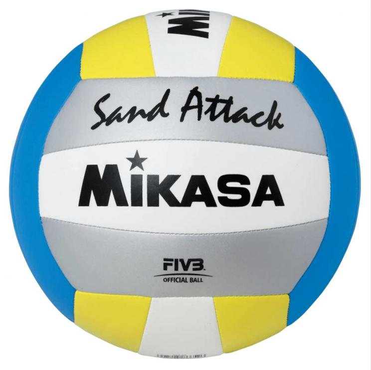 Různobarevný volejbalový míč VXS-SA, Mikasa - velikost 5