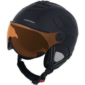 Černá pánská lyžařská helma Mango - velikost 53-55 cm