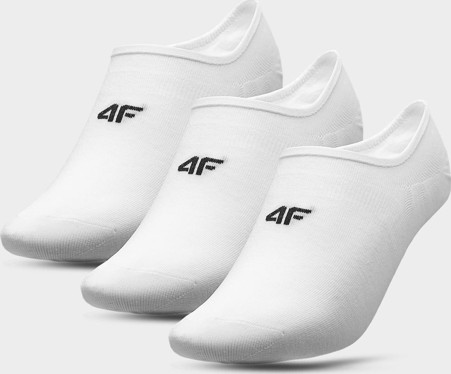 Bílé pánské ponožky 4F
