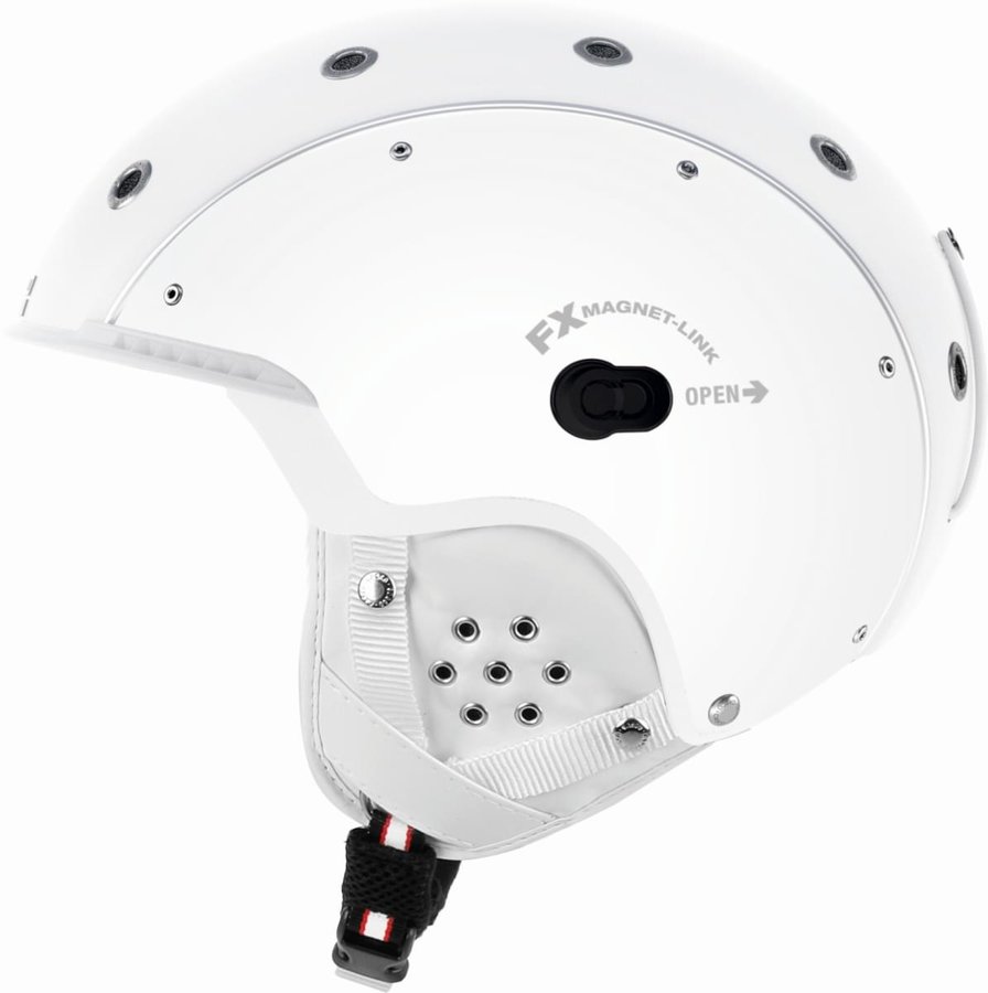 Bílá pánská helma na snowboard Casco - velikost 54-58 cm