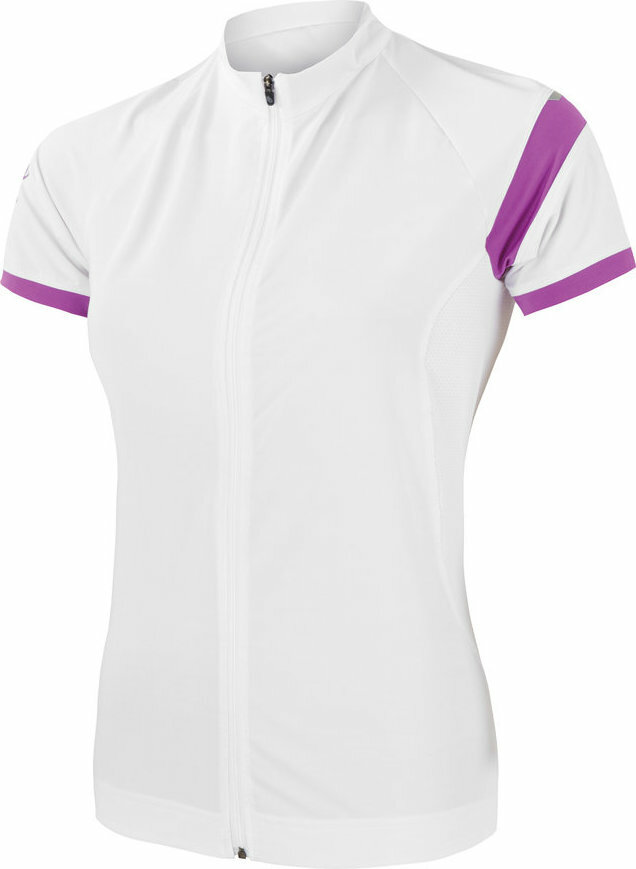 Bílý dámský cyklistický dres Sensor - velikost L