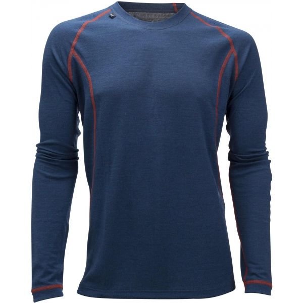 Modré pánské funkční tričko s dlouhým rukávem Ulvang - velikost L