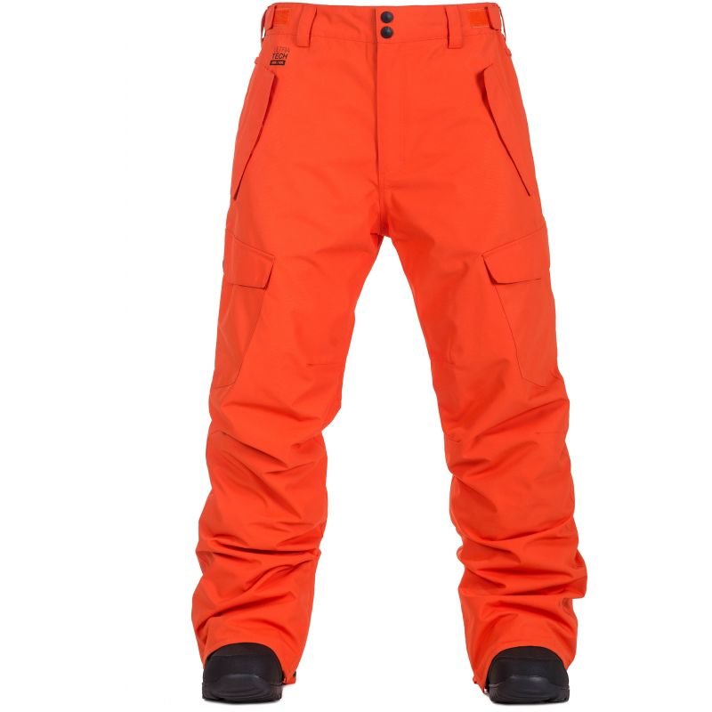 Oranžové pánské snowboardové kalhoty Horsefeathers - velikost S