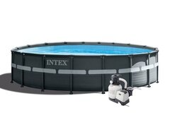 Nadzemní kruhový bazénový set INTEX - průměr 549 cm a výška 132 cm