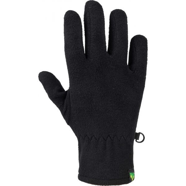 Černé dětské zimní rukavice Lewro
