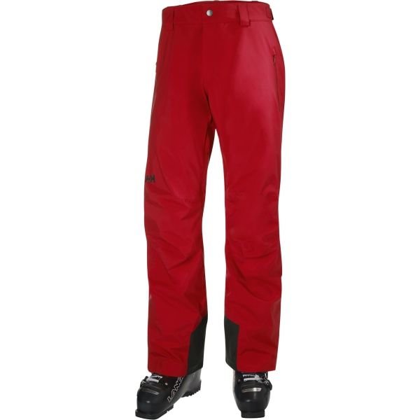 Červené pánské lyžařské kalhoty Helly Hansen - velikost XL