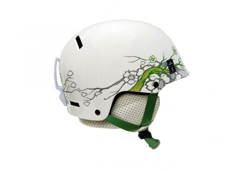 Bílá lyžařská helma Giro - velikost 55,5-59 cm