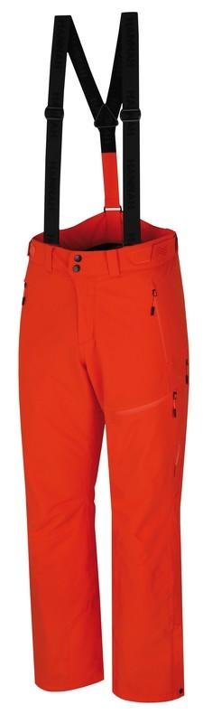 Červené pánské lyžařské kalhoty Hannah - velikost XXL