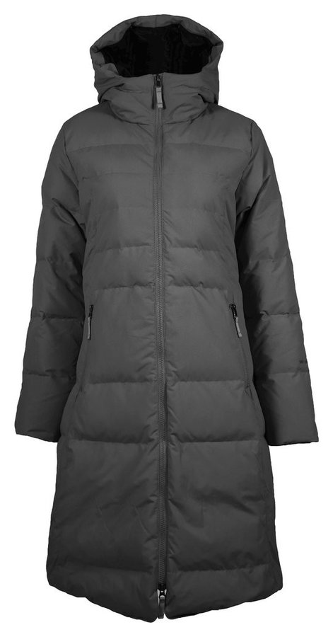 Černý zimní dámský kabát Skhoop