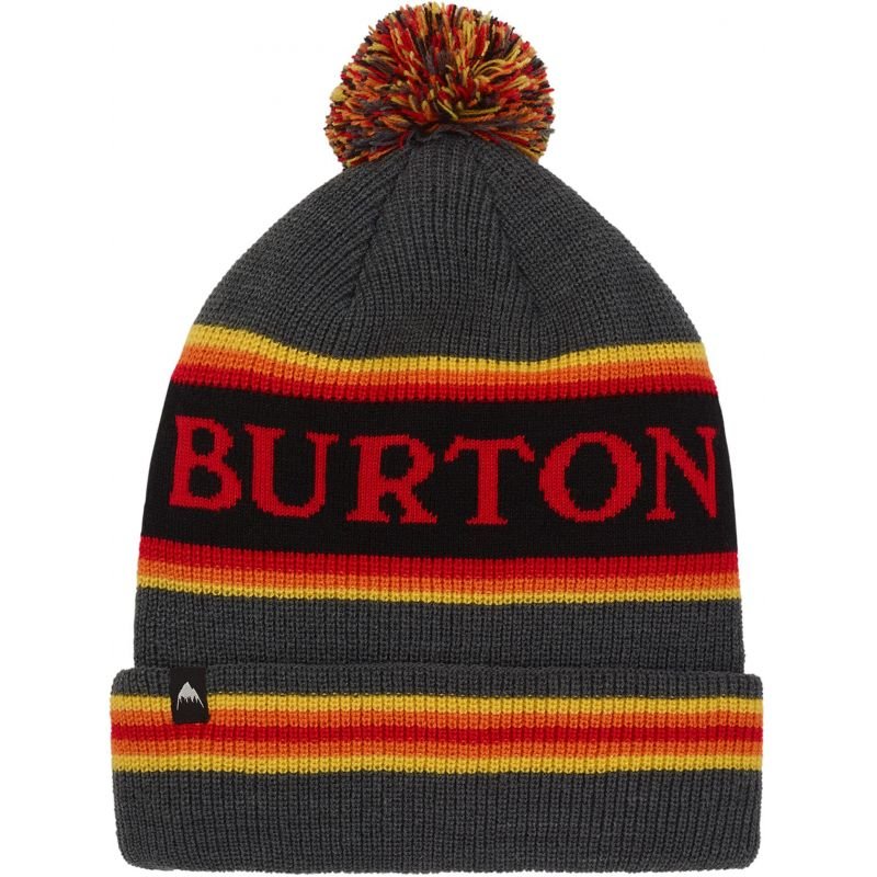 Šedá zimní čepice Burton - univerzální velikost