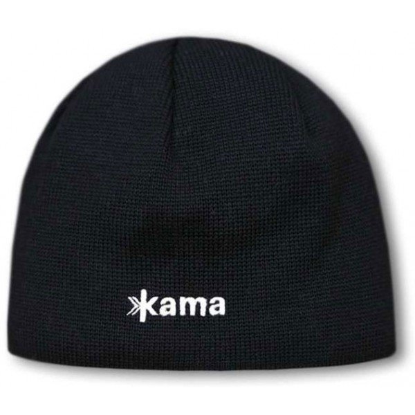 Černá zimní čepice Kama