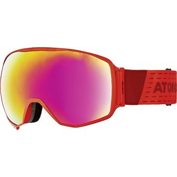 Červené lyžařské brýle Atomic