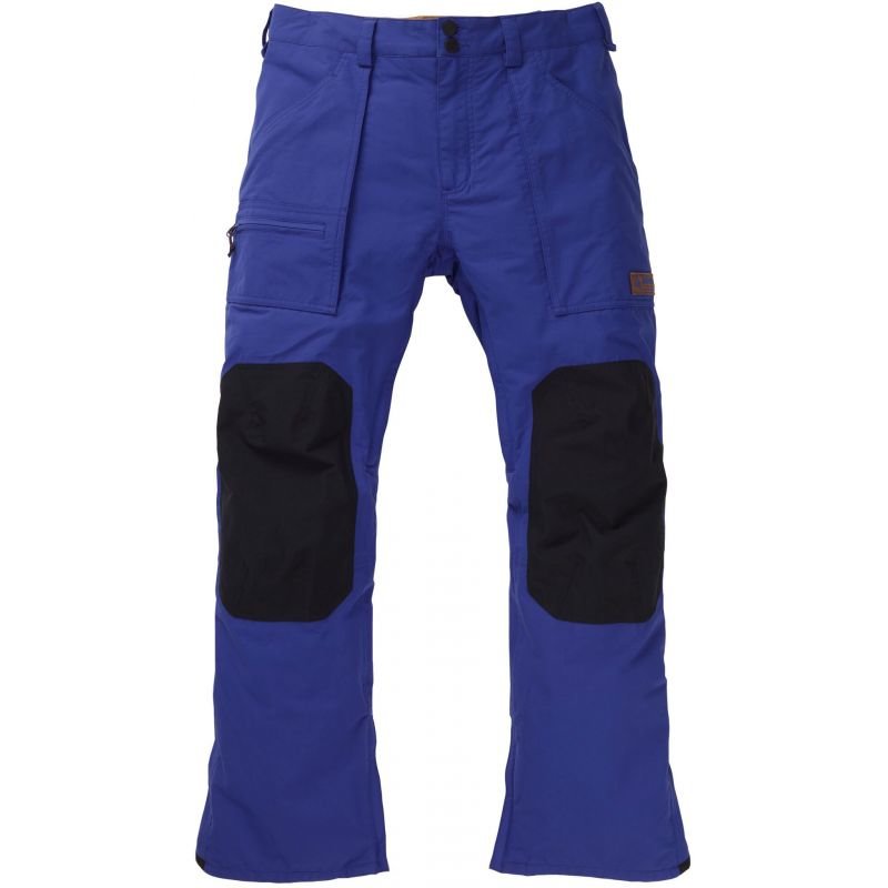 Modré pánské snowboardové kalhoty Burton