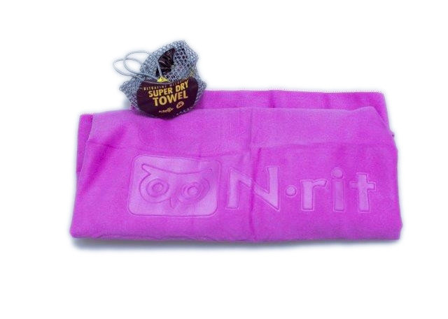 Ručník - Ručník N-Rit Super Dry Towel XL Barva: fialová