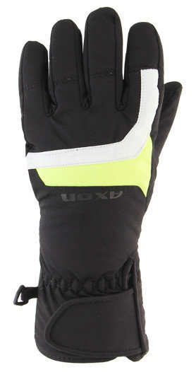 Černé dětské lyžařské rukavice Axon