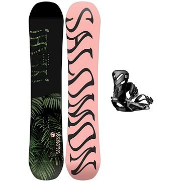 Snowboard s vázáním Salomon - délka 151 cm