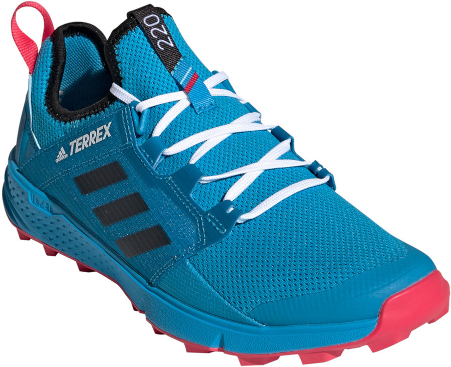 Modré dámské běžecké boty Adidas