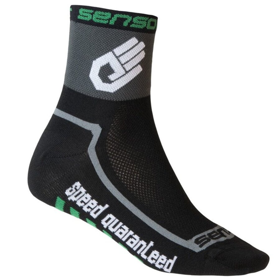 Cyklistické ponožky - Ponožky SENSOR Race Lite Ruka černé