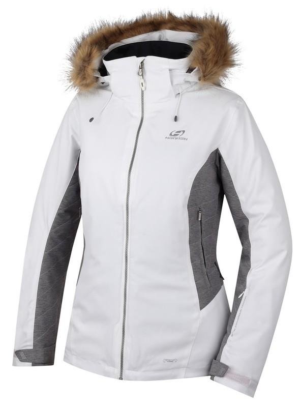 Bílá dámská lyžařská bunda Hannah - velikost 40