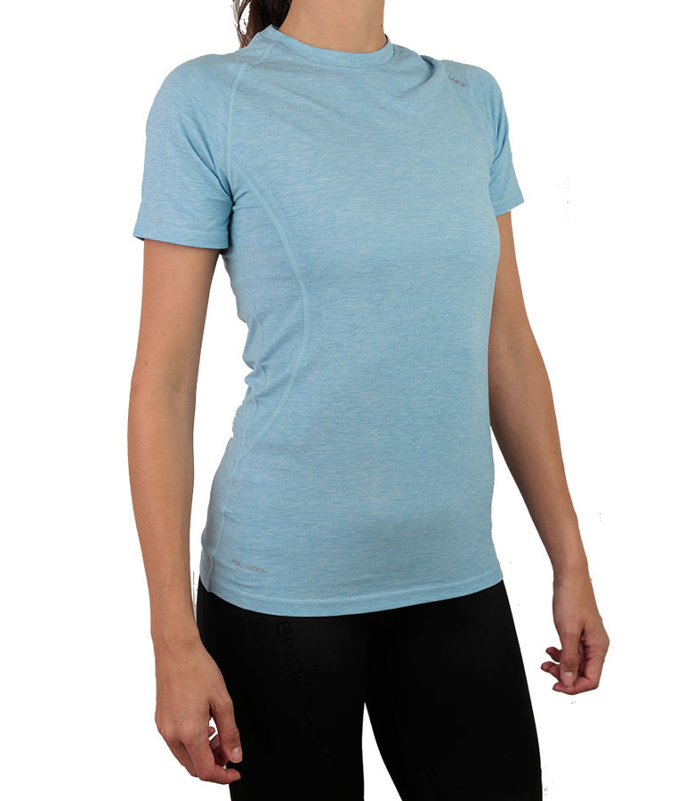 Modré dámské tričko s krátkým rukávem Endurance - velikost 42